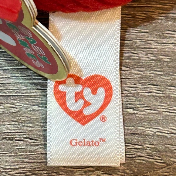 TY Baby Beanies Cupcake Christmas Ornament Gelato Holiday Plush Stocking Stuffer - Picture 4 of 7
